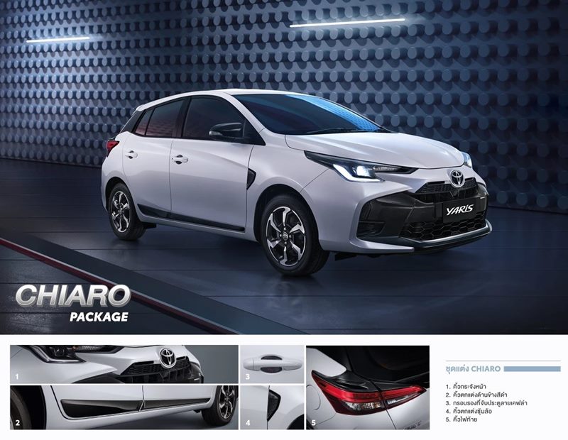 Toyota New Yaris Chiaro